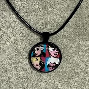 The Golden Girls Glass Dome Necklace